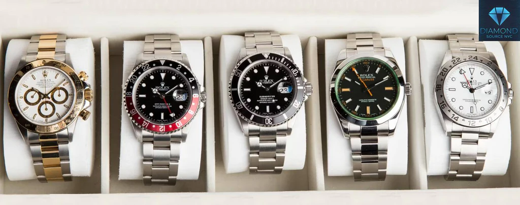 Gavel striking the podium at a high-end watch auction.